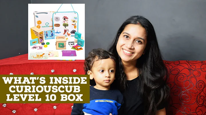 Curious Cub Level 10 Box || Activity box for toddler || Learning Activity Box for baby