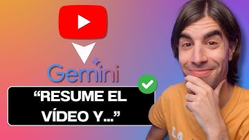 Cómo RESUMIR vídeos de YOUTUBE con Gemini GRATIS: paso a paso✨