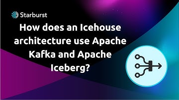 How does an Icehouse architecture use Apache Kafka and Apache Iceberg? | Icehouse Architecture