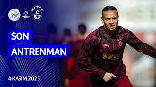 Galatasarayımız, Ajax Maçı Öncesi Son Antrenmanını Gerçekleştirdi