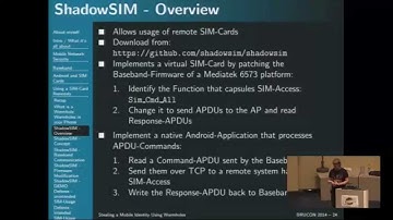 BruCON 0x06 - Stealing a mobile using wormholes - Markus Vervier