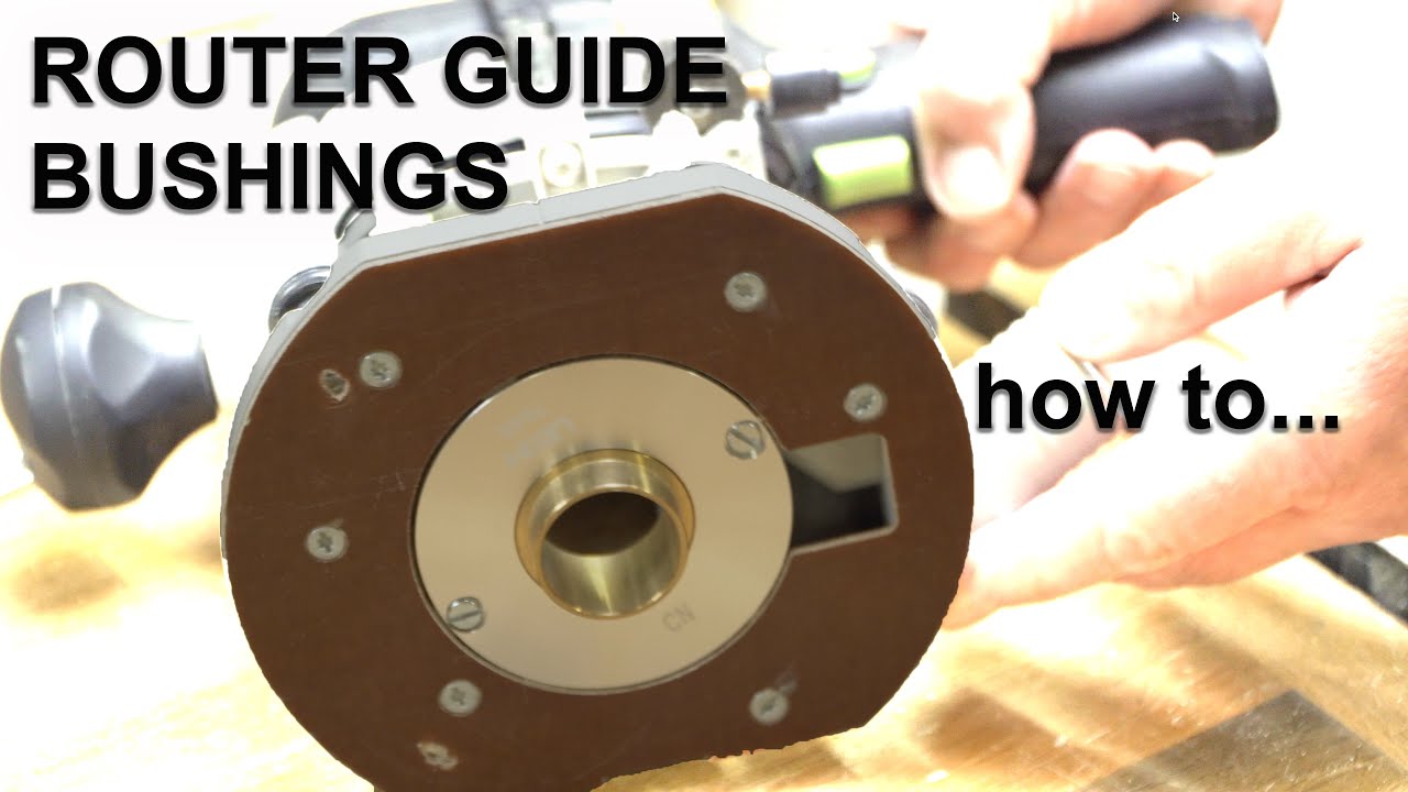 Router Bushings / Guide bushes / Template Guides 