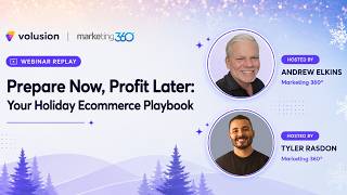 Prepare Now, Profit Later: Your Holiday Ecommerce Playbook | Webinar