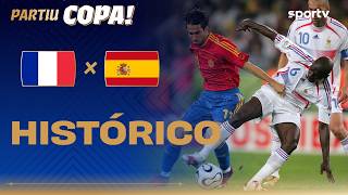 CONHEÇA O HISTÓRICO DE FRANÇA X ESPANHA | Fala Muito | Partiu Copa | Copa do mundo 2026 | sportv