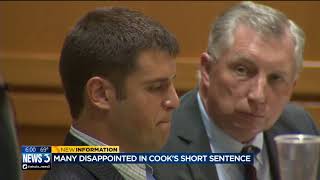 Rape Crisis Center, Cook's former teacher are some of many disappointed in his short sentence