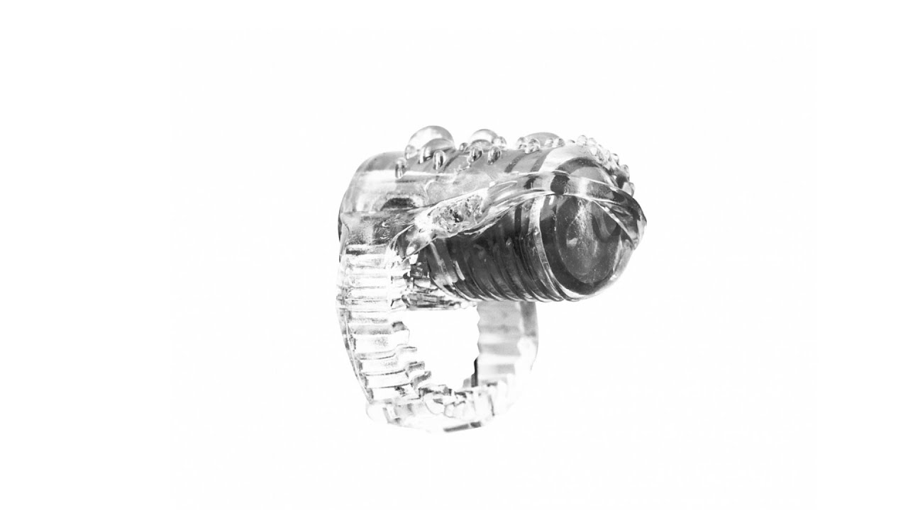 4603721518326 Насадка на язык Rings Teaser / Vibrating sleeve for tongue Rings Teaser transparent