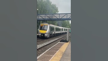Chiltern Railways Class 168 departing Lapworth for Birmingham Moor Street 22/6/25