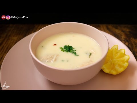 شربة الدجاج على الطريقة التركية | Tavuk Suyu Çorbası | Turkish Chicken Soup