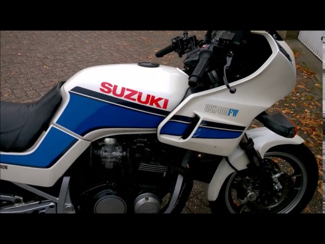SUZUKI GSX 400 FW 1983 - YouTube
