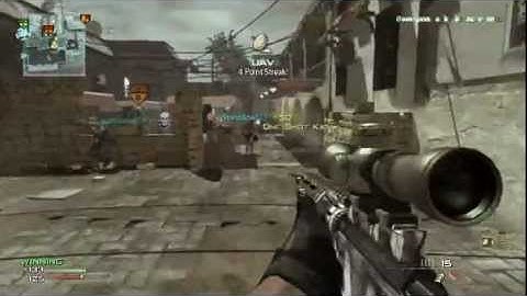 MW3- Throwing knife FAIL