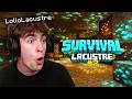 COSTRUISCO una MINIERA ASSURDA!! MINECRAFT SURVIVAL LACUSTRE EP.3