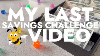 😮 My LAST Savings Challenge VIDEO! Thank YOU For Watching!