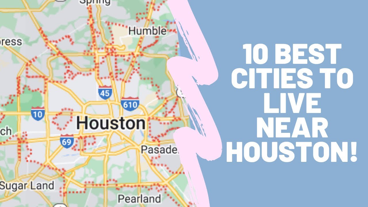 10 Best Cities to live NEAR Houston for Black Families! Houston realtor MovingtoTexas YouTube
