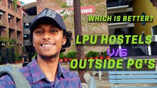 WHERE TO STAY IN LPU ! | Complete Details of LPU HOSTELS and Outside PG's | Malayalam
