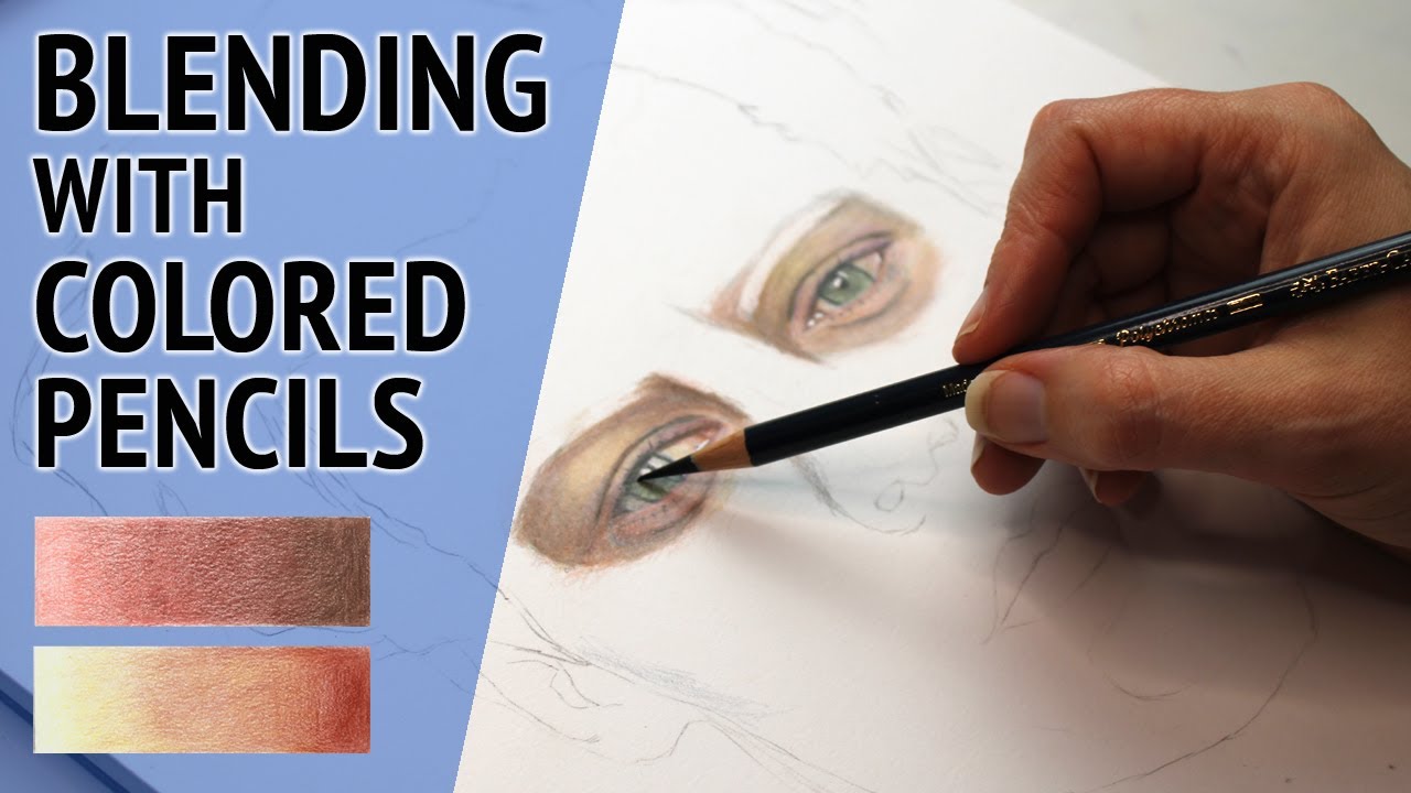 How to Blend CASTELL Colored - YouTube