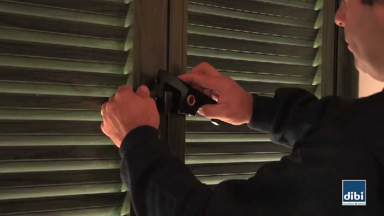 Montaggio superblock di.bi. porte blindate youtube Barre antintrusione finestre