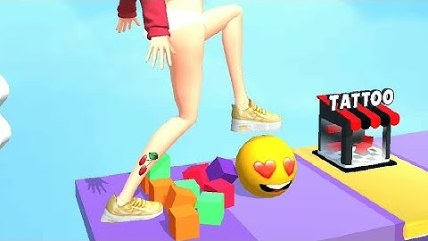 Tippy Toe! all levels walkthrough Android iOS gameplay new video || so satisfying