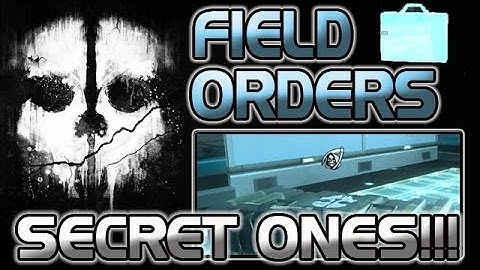 COD: Ghosts 5 Secret Field Orders | How to Get KEM Strike Grim Reaper Ones