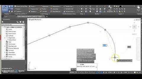 Como hacer curvas con una polilínea en AutoCAD