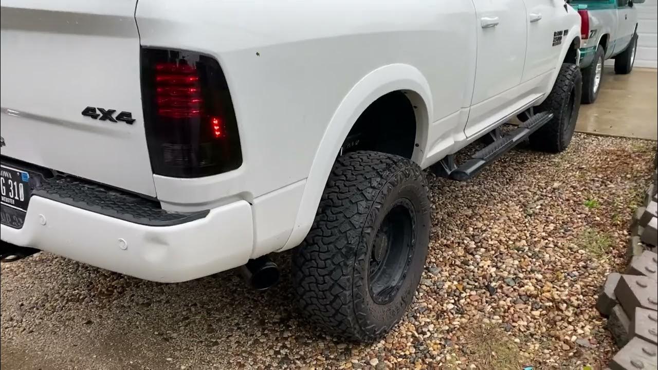 2017 Ram 2500 6.4L exhaust, cold start, Borla XR1, resonator delete, 5” tip YouTube