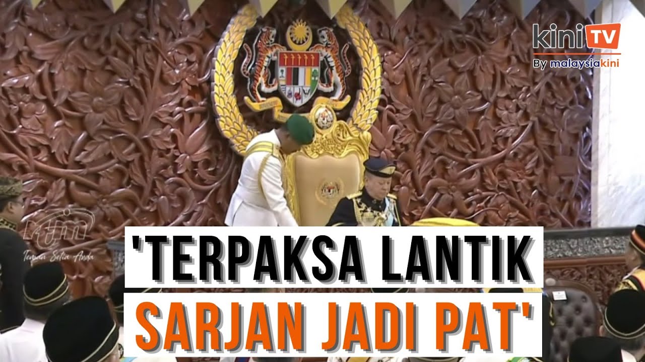 Agong kecewa kes rasuah ATM, sindir mungkin lantik sarjan jadi PAT