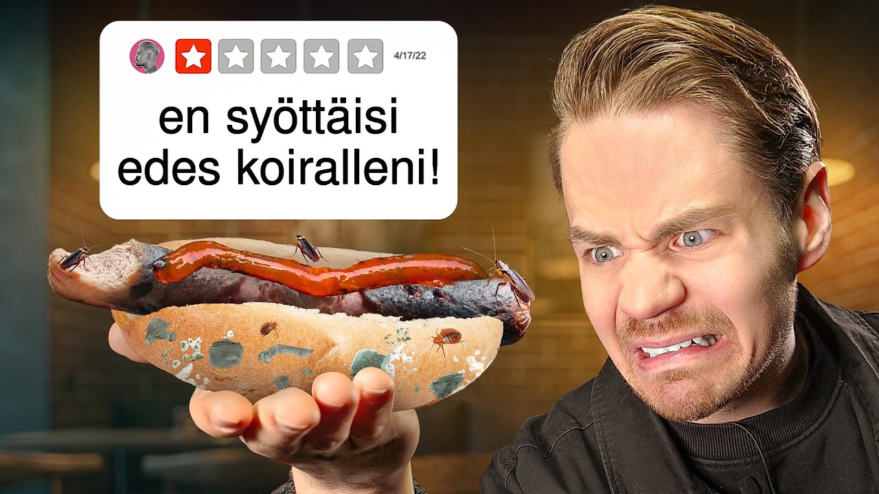 SÖIN SUOMEN SURKEIMMISSA RAVINTOLOISSA