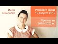 Разворот УРАНА 12 августа 2019. ПРОГНОЗ ИЗМЕНЕНИЙ до 2021 г.