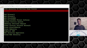 CCIE Security v5 Wrriten Exam - 001 Course Introduction