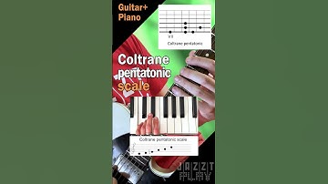 Coltrane pentatonic scale. Notes and Tab.