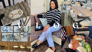 VLOG : Spend a day full day furniture shopping with us | We got a school for OMI | SA Youtuber