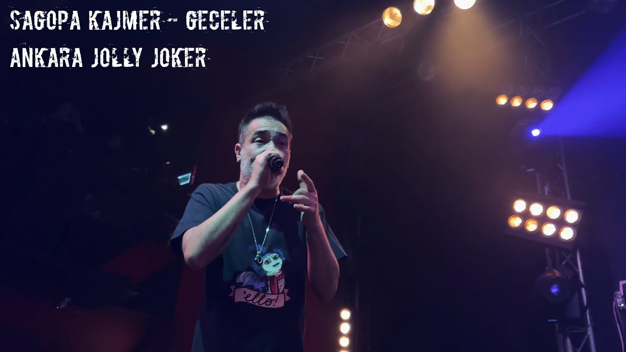Sagopa Kajmer - Geceler (Ankara Jolly Joker 4K Video)