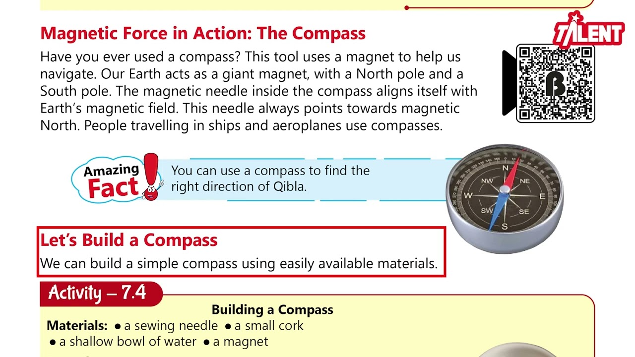 Talent Science 5|Unit 7|Magnetic Force