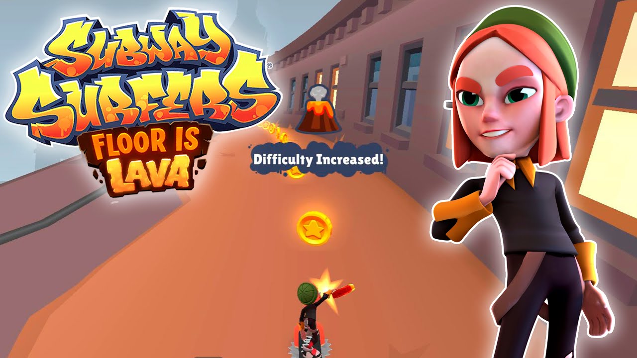 Subway Surfers Floor is lava: No Floor Challenge in LONDON 2023