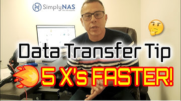 How to speed up your NAS data transfer time 5 X
