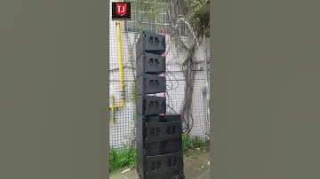 Waterproof Professional Line Array Sound Equipment (Matched Rain Cover Available) T.I Pro Audio