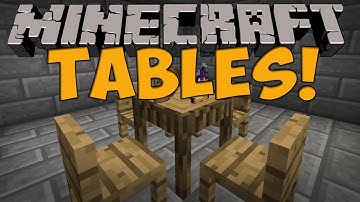 Minecraft Mods - Simple Table Set Mod (Minecraft 1.4.7)