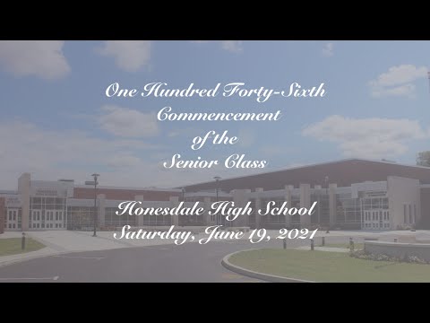 Honesdale High School Graduation Class of 2021