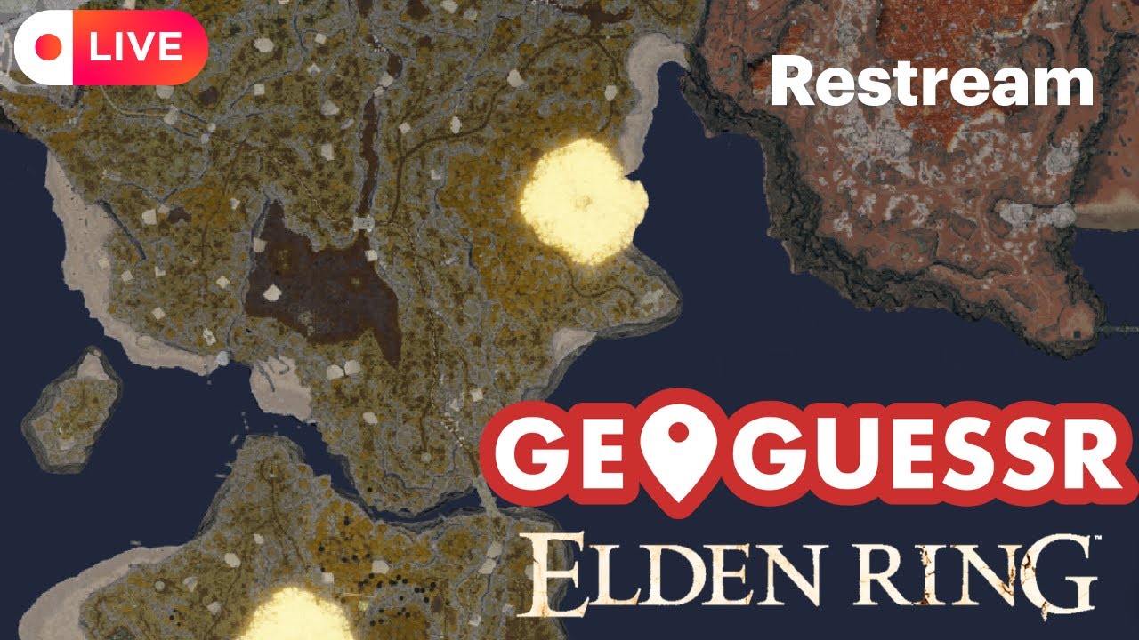 🔴Objectif top 10 Mondial sur Elden Ring Géoguessr !