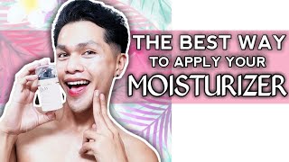 HOW TO APPLY YOUR MOISTURIZER EFFECTIVELY | BEAUTY HACKS | NEIL GALVE