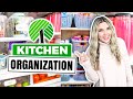 Dollar Tree Kitchen Organizing Tricks...All The Motivation You Need!