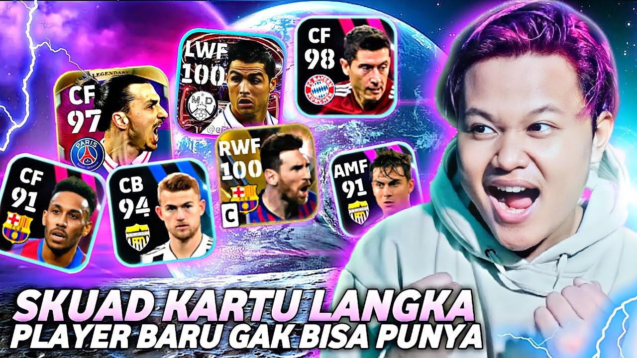 PLAYER BARU PASTI GAPUNYA!! SKUAD KARTU LANGKA DI EFOOTBALL 2023 MOBILE!! GABAKAL ADA LAGI KARTU INI
