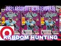 2021 Panini Absolute Football Blaster Boxes (X3). Kaboom Hunting. Target Restock Score!