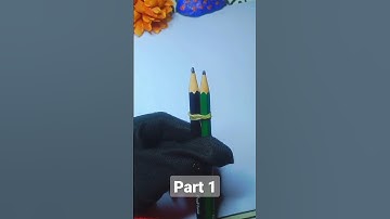 how to write Arabic calligraphy with double pencil.#viral#calligraphy #shorts