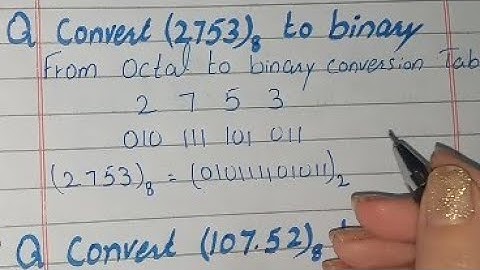 Converting Octal to Binary in Urdu, Converting Octal to Binary Step by Step