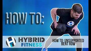 How To : 1 Arm Unsupported DB Row | Get Your Core Involved