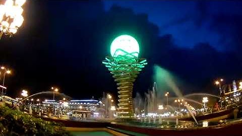 Vòng xoay nhạc nước Phan Thị Ràng - Rạch Giá - Kiên Giang