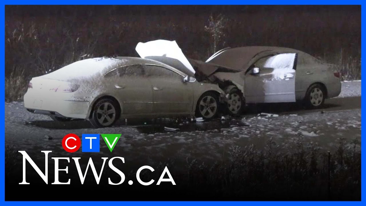 One man dead after fatal snowy collision in Toronto - YouTube