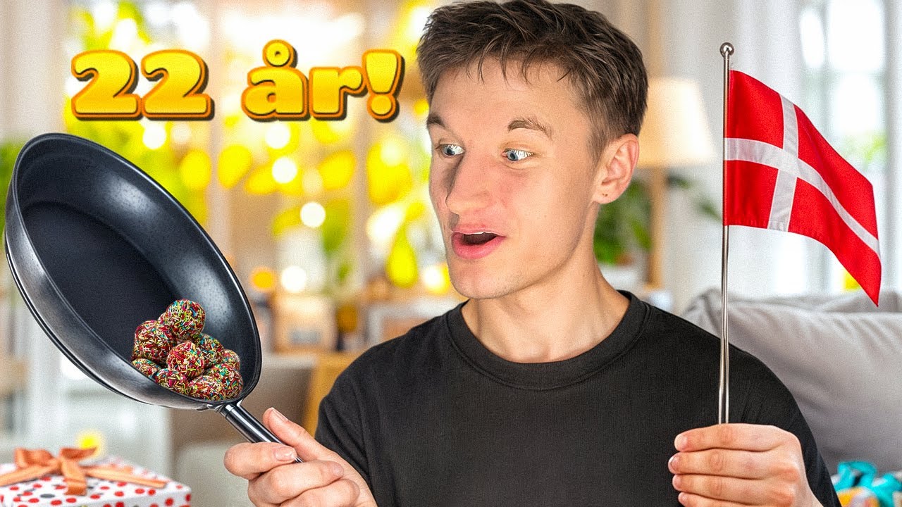 Viser Alle mine Fødseldagsgaver frem!
