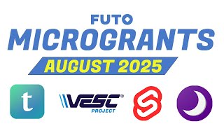 Announcing Our August Microgrants Recipients: Typst, Vesc Project, Svelte, Accrescent