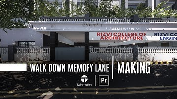 Making of Walk down Memory lane | part 2 | Twinmotion 2020.2 | Sketchup 2019